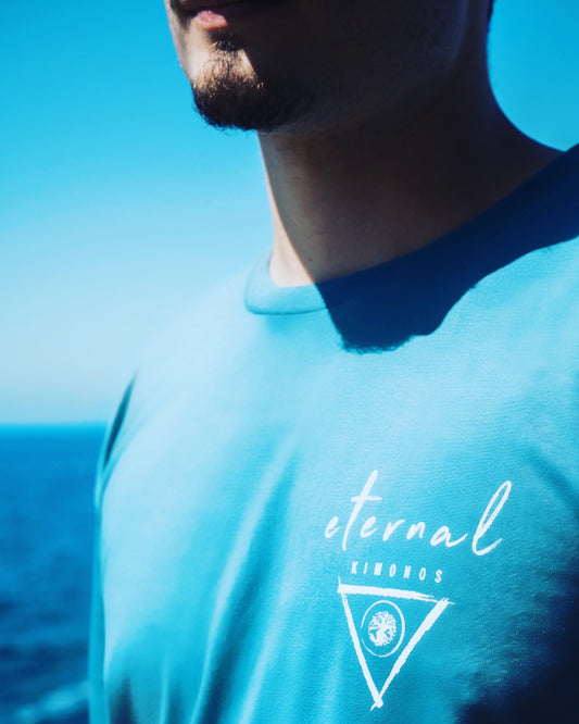 Slate blue Water T-shirt